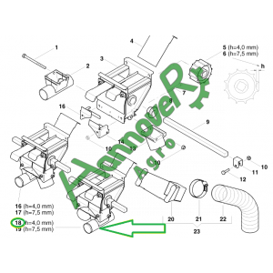 Дозатор Optima Kverneland AC821927 (АС821927)